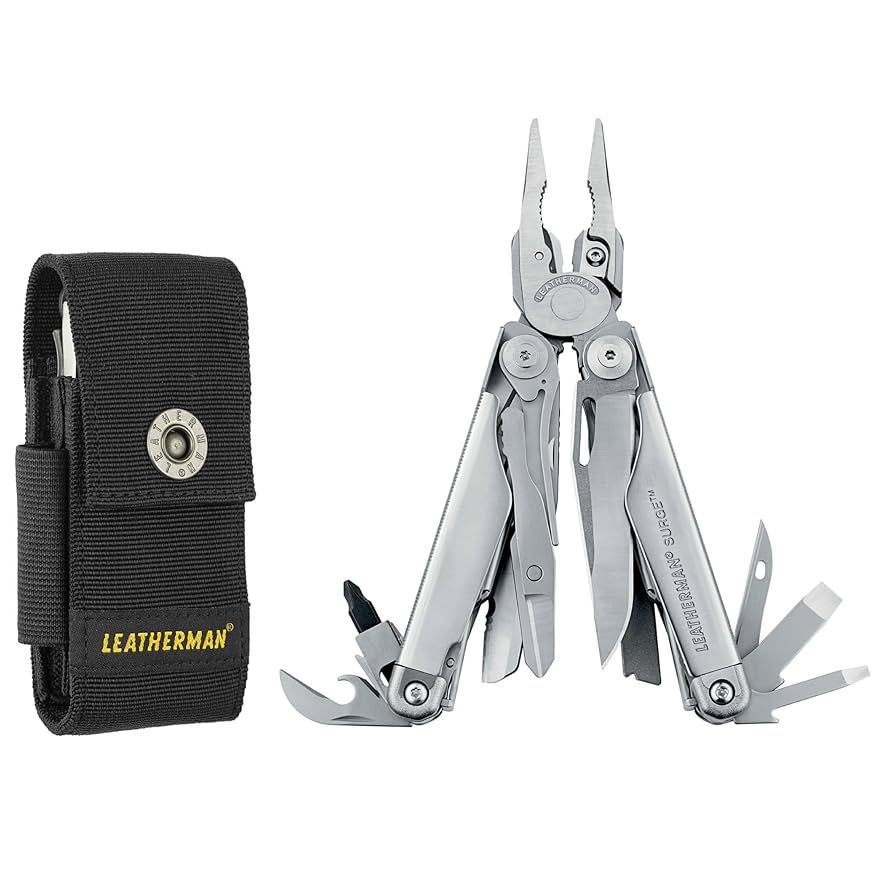 LEATHERMAN - レザーマン　SURGE LEATHERMAN（レザーマン）SURGE Black サージ ブラック [MOLLE